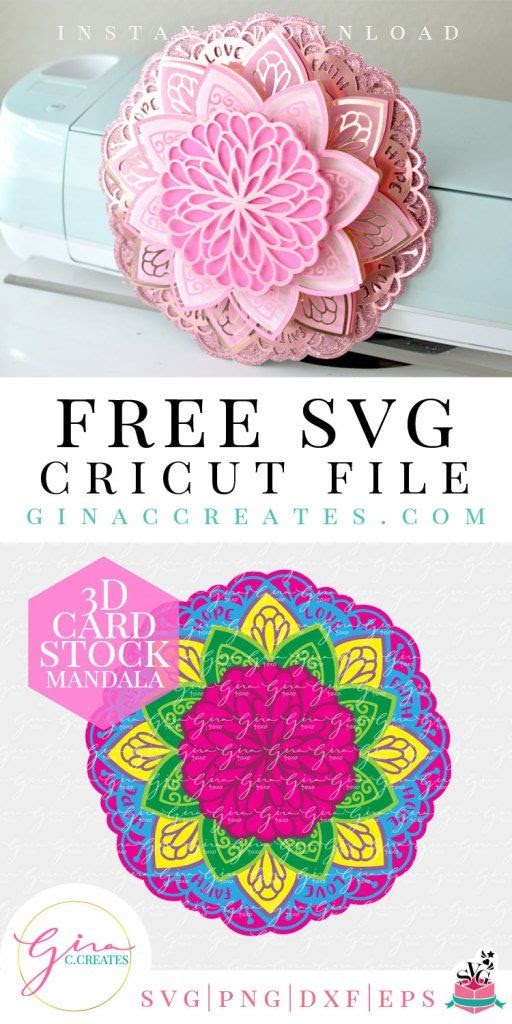 Download 3893 3d Mandala Cross Svg Free For Cricut Svg Design