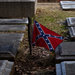 Confederate battle flags marked a few graves at Live Oak Cemetery in Selma, Ala., in February.