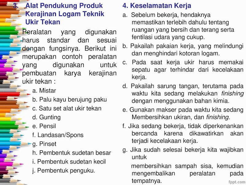 Terbaru Tuliskan Tiga Jenis Kerajinan Logam Berdasarkan Cara Pembuatannya