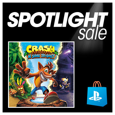 Crash Bandicoot Spotlight Sale