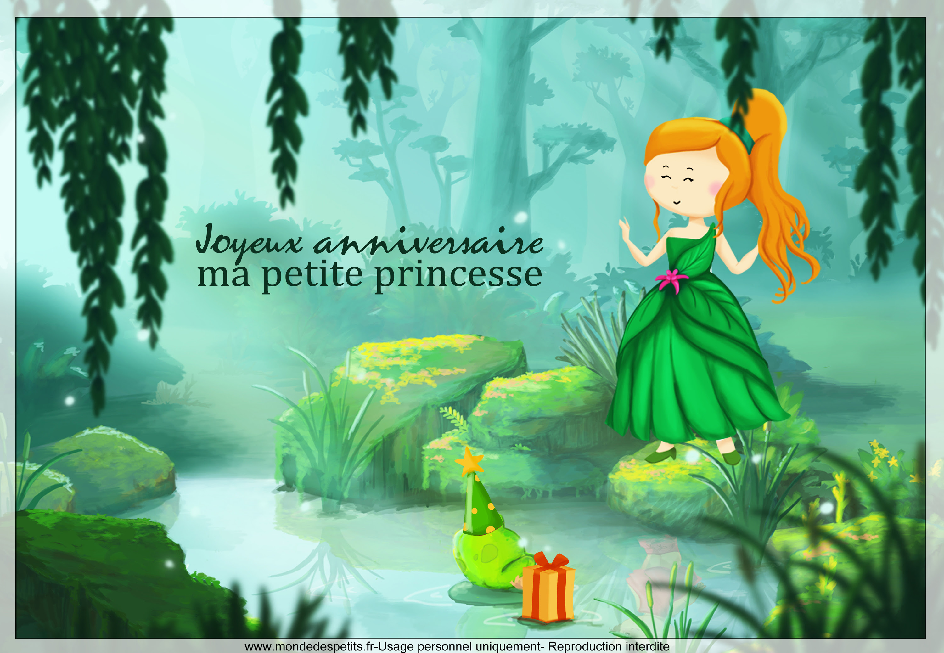 Carte D Anniversaire Virtuelle Princesse Nanaryuliaortega Blog