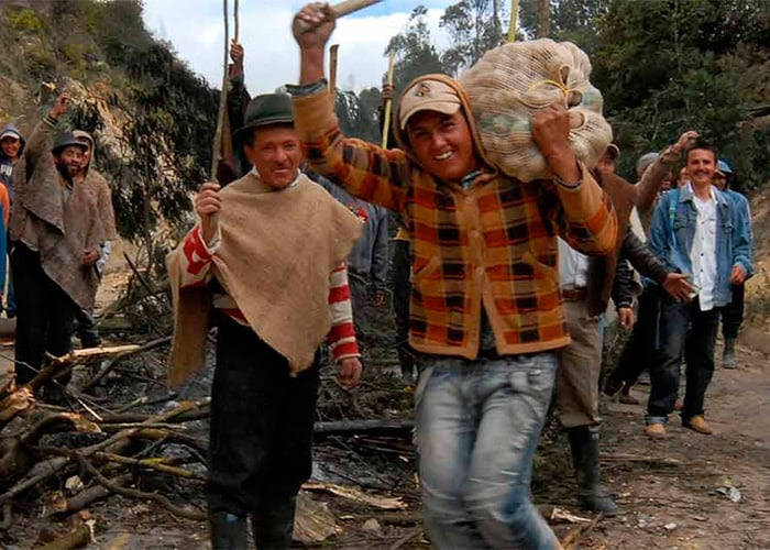 “Lo más duro del paro será en mayo”, cuentan los líderes de la protesta campesina