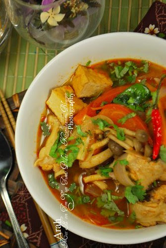 Arah: Mee Hoon Tom Yum Tumis Pedas