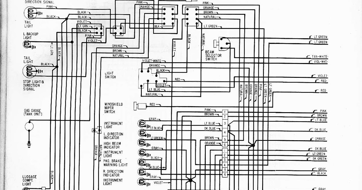 Wiring Diagram Database: Chevy Turn Signal Switch Wiring Diagram