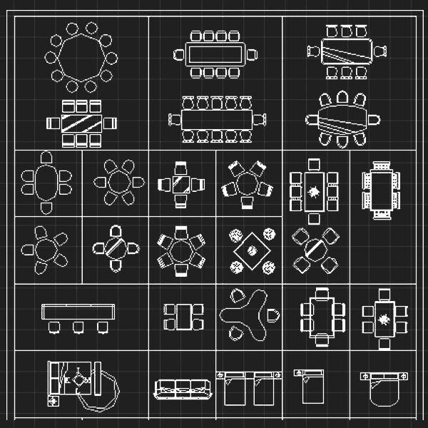 Top 20+ AutoCAD Symbols Library