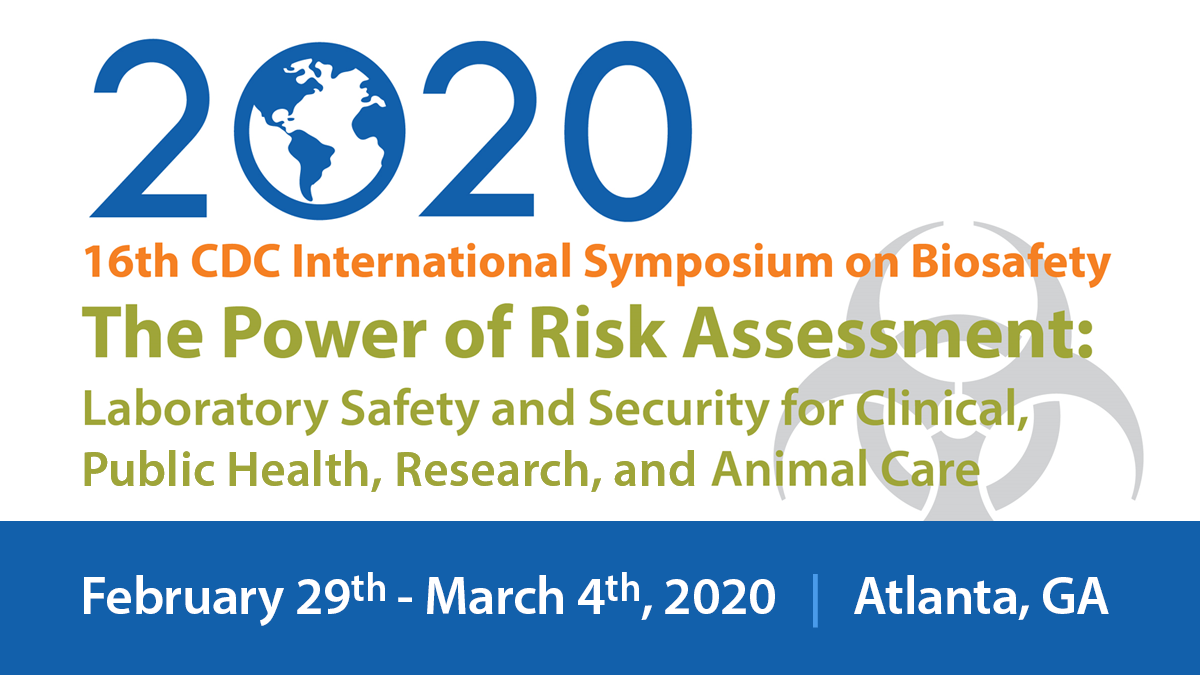 Save the Date: 2020 CDC Biosafety Symposium