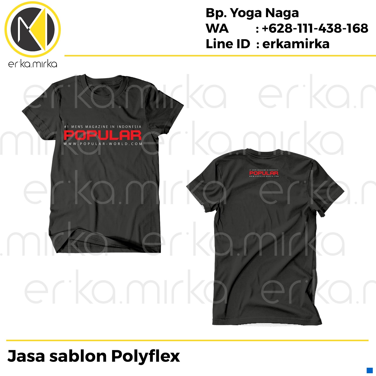 Download 7815+ Mockup T Shirt Polos Putih Depan Belakang Best ...