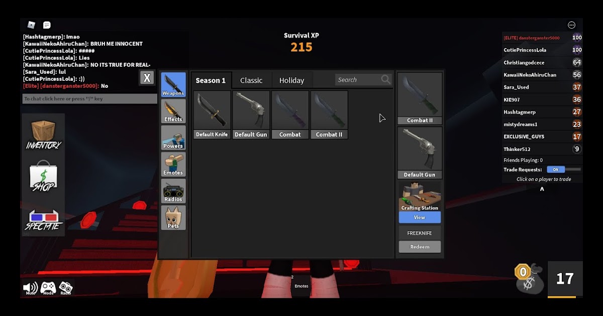 Codes For Mm2 / Mm2 Roblox Eternity Code - On console ...
