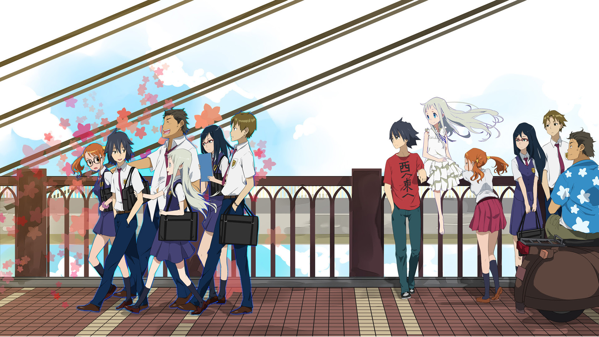 最高 Ever あの 花 壁紙 ベストアニメ画像