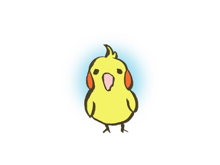 画像をダウンロード 待ち受け ゆるい インコ イラスト かわいい