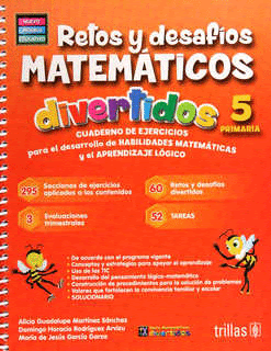 Libro completo de desafíos matemáticos quinto grado en digital lecciones exámenes tareas. Retos Y Desafios Matematicos Divertidos 5 Primaria Libreria Leon