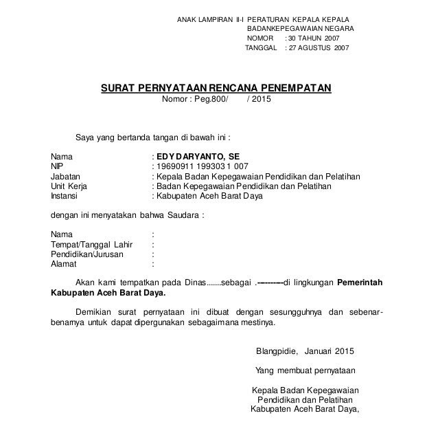 Contoh Surat Rayuan Pertukaran Penempatan Hospital - Malacca b