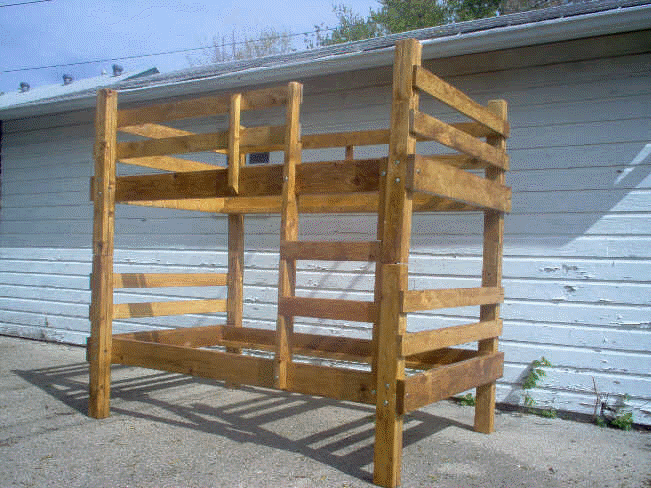 DIY Wood Design: Bunk bed woodworking plans online