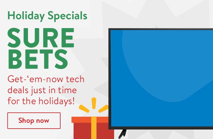 Get'em now tech deals just in time for the holidays