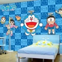 Fantastis 16 Wallpaper Dinding Doraemon Lazada  Rona 