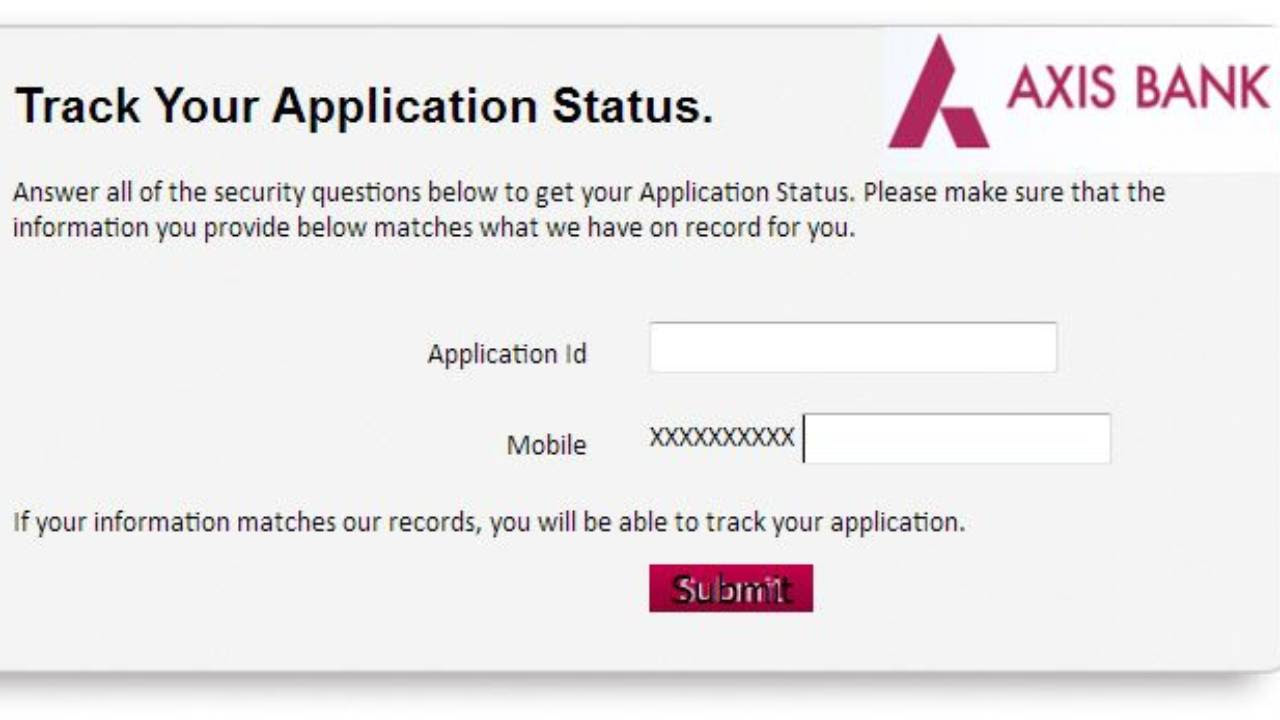 Banking is now at your fingertips with axis mobile! Check Axis Bank Credit Card Application Status Online