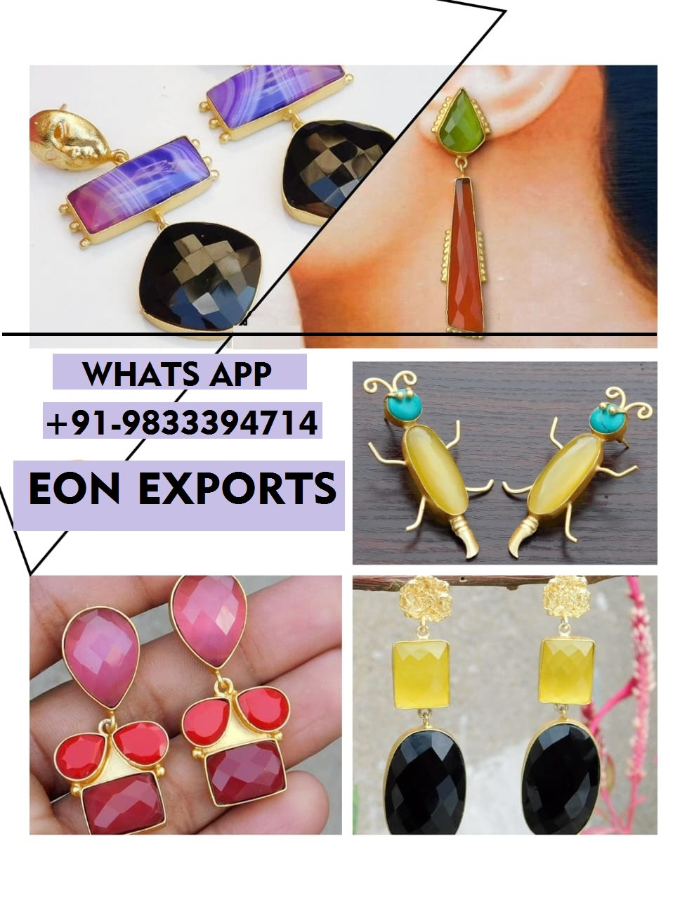 I knew it was fake as soon as i saw it and confirmed this with my czech source who said he sees it at the hong kong gem show. Artificial Earrings Wholesaler Wholesale Dealers In India