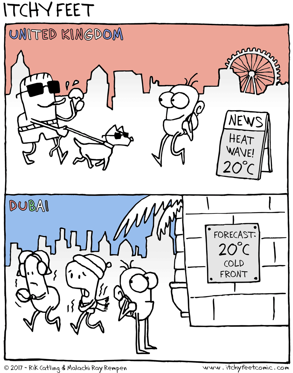 Itchy Feet: the Travel and Language Comic: February 2017
