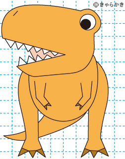 ほとんどのダウンロード 恐竜 イラスト 書き方 Iイラスト画像ギャラリー Irasutoyablog