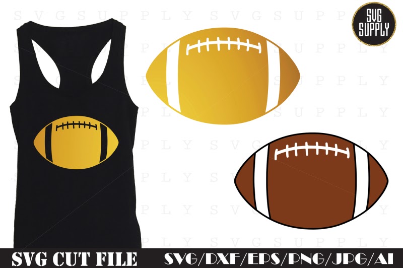 Download Free Football SVG Cut File Crafter File