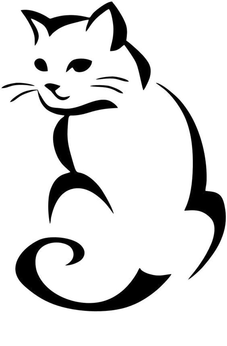 Download Silhouette Cat Mandala Svg 331 Svg Design File