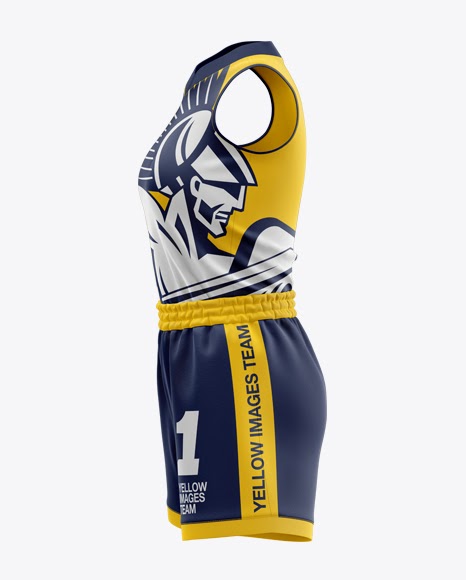 Download Download Psd Mockup Basketball Basketball Kit Female Half ...