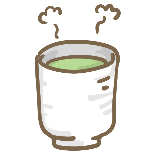 美しい花の画像 ラブリー緑茶 イラスト