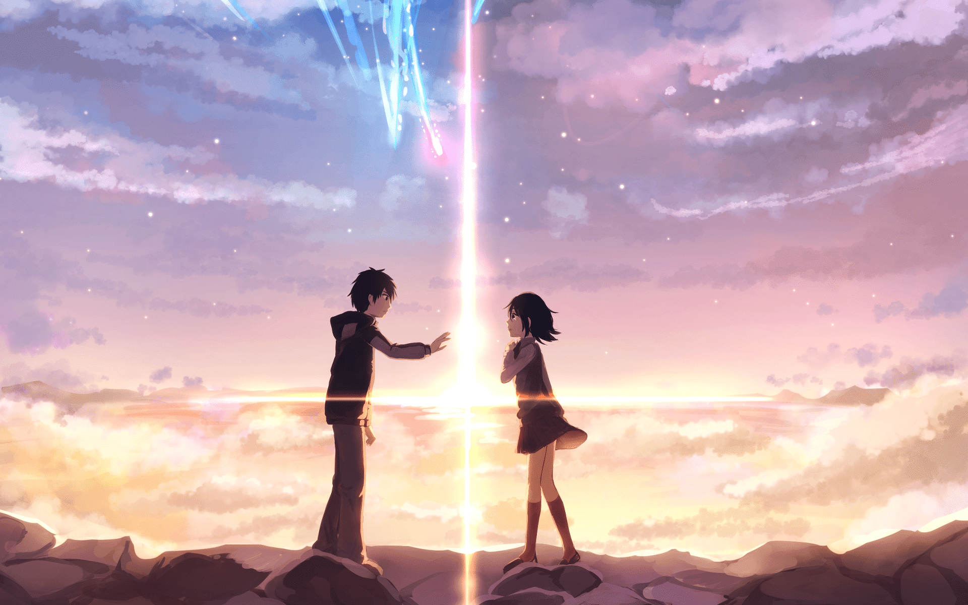 無料ダウンロード 壁紙 君の名は Kabegamiiki