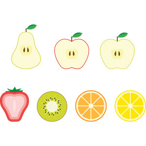 かわいい フルーツ 輪切り イラスト ただかわいい赤ちゃん