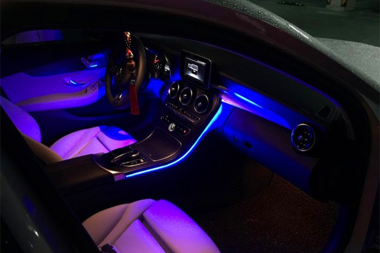 Mercedes C Class Ambient Lighting