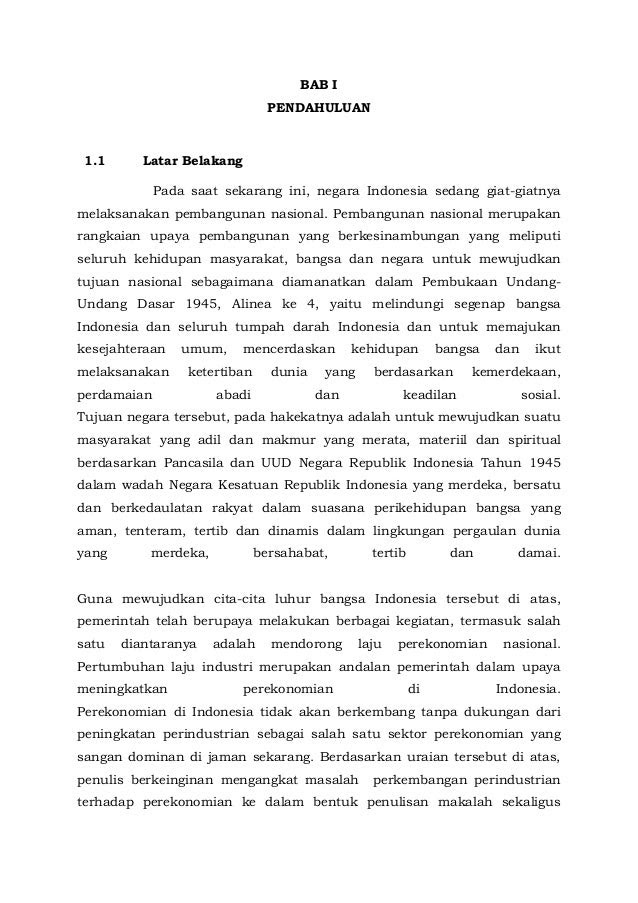 Contoh Makalah Ekonomi Mikro Di Indonesia - Laporan 7