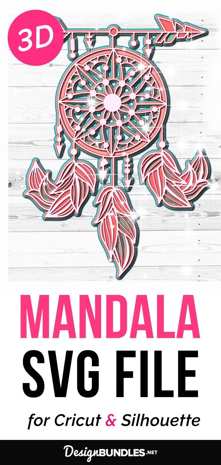 Download Mandala Angel Svg Design - Free Layered SVG Files