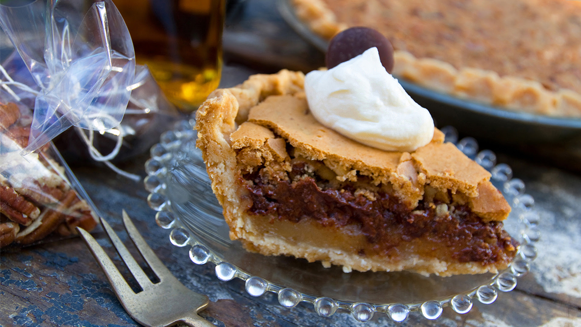 The pie was created in the melrose inn of prospect, kentucky, united states, by george kern with the help of his parents, walter and leaudra. Kentucky Derby Chocolate Pecan Pie Lost Recipes Found