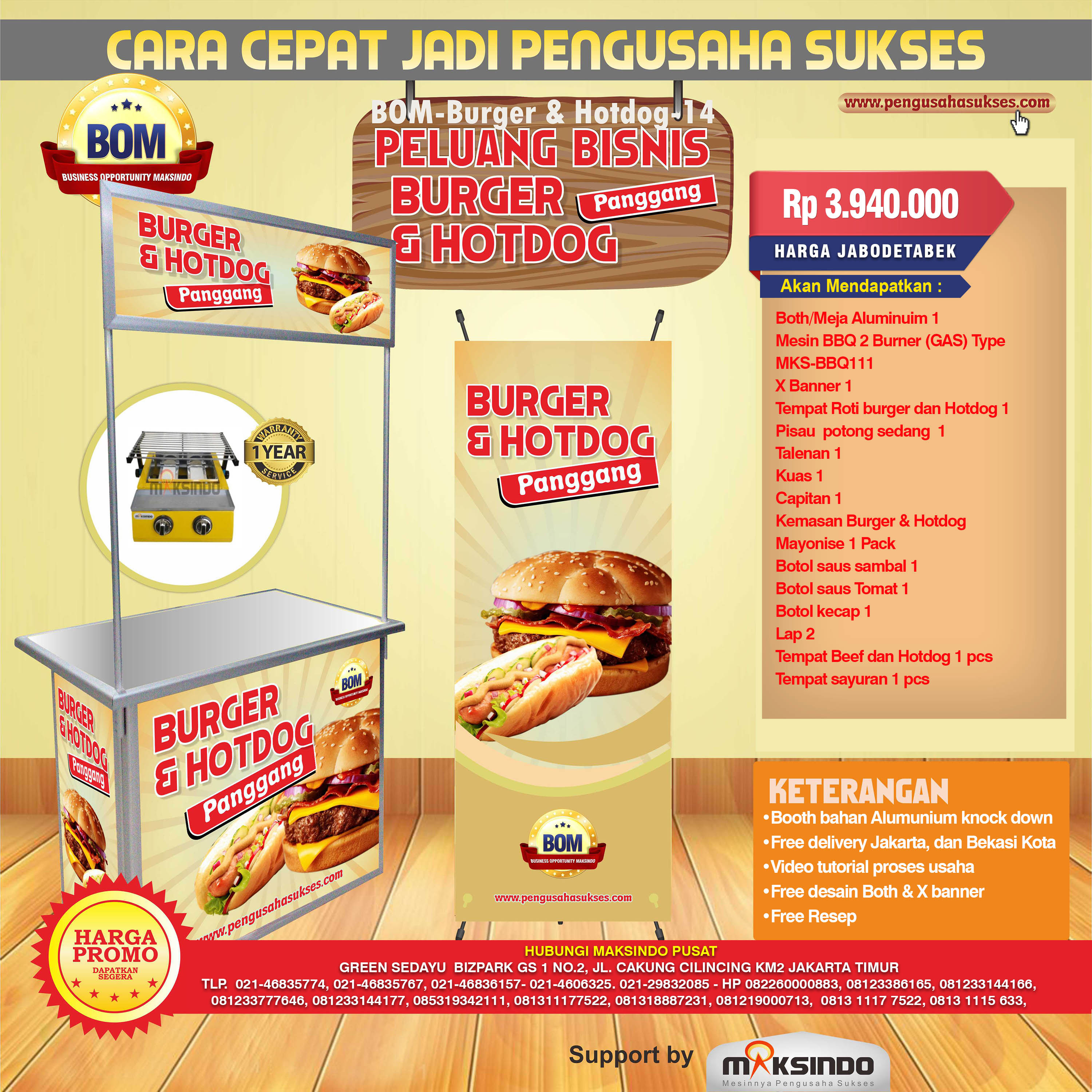 Contoh Spanduk Roti Bakar desain spanduk kreatif