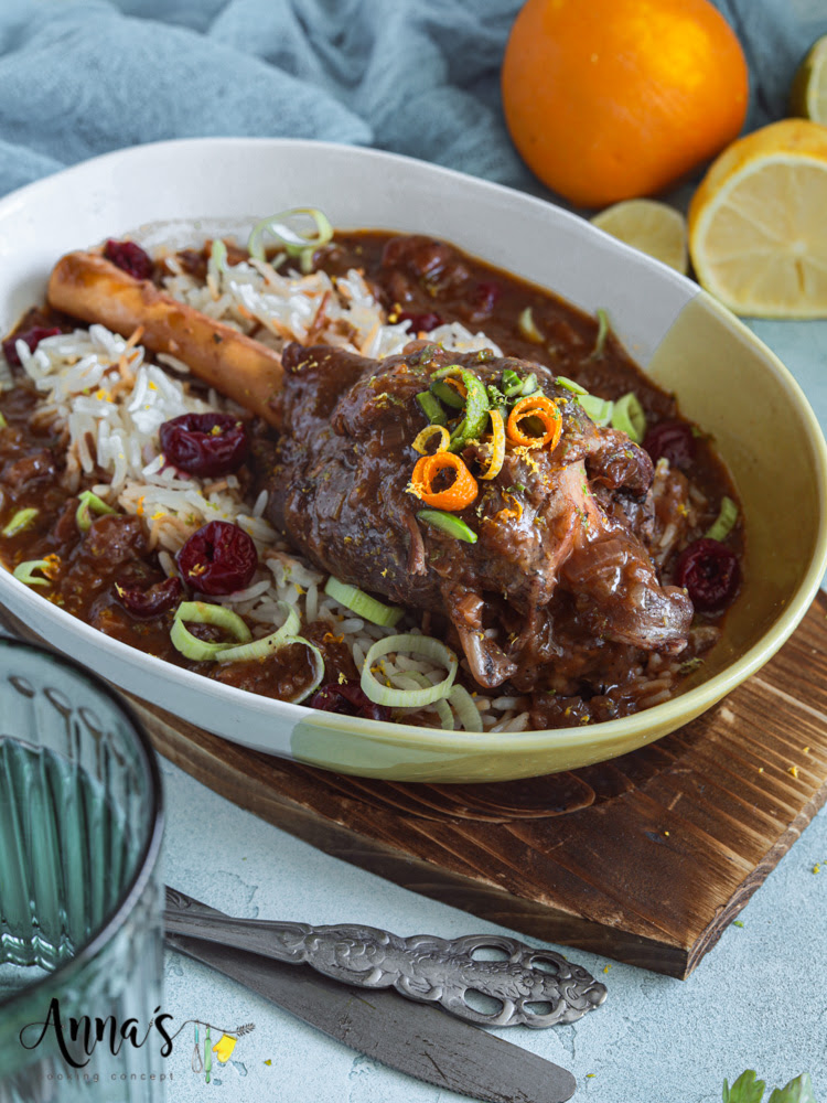 If you're avoiding dairy, there's no need to miss out on great food. Smart Pot Cherry Citrus Braised Lamb Shanks Annacookingconcept