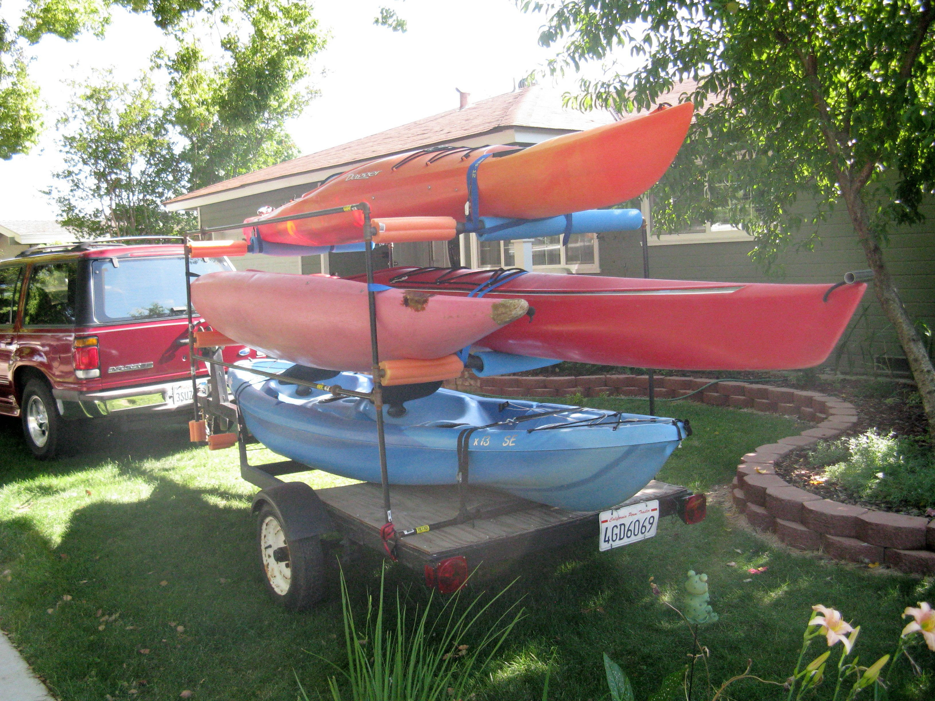 John markes: Useful Diy kayak trailer plans