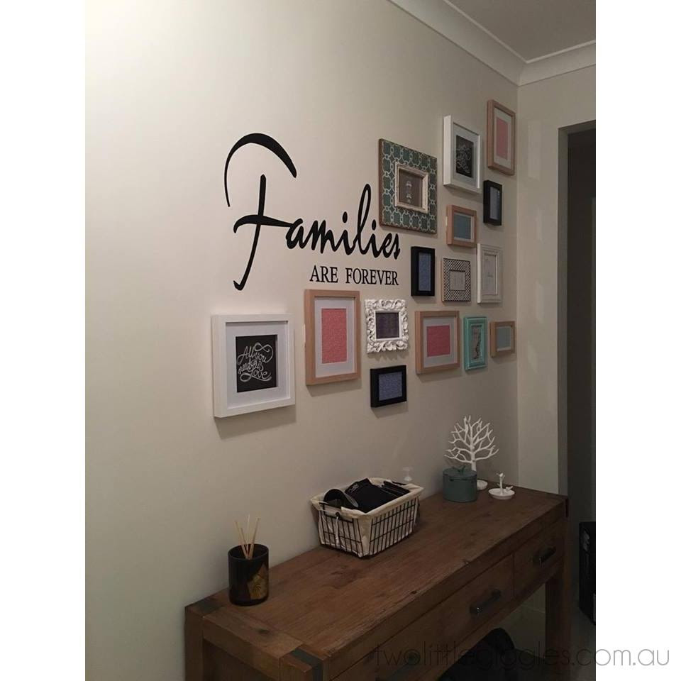 Buy kitchen wall decal quotes and get the best deals at the lowest prices on ebay! Families Are Forever Two Little Giggles