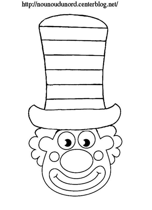 Encore un nouveau coloriage magique. Coloriage Clown