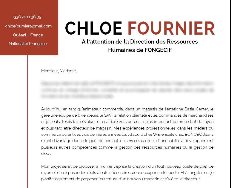Exemple De Lettre De Motivation Pour Demande De Bourse  Le Meilleur