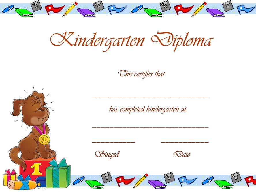 36 printable preschool diploma free
