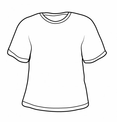 imej hitam putih baju