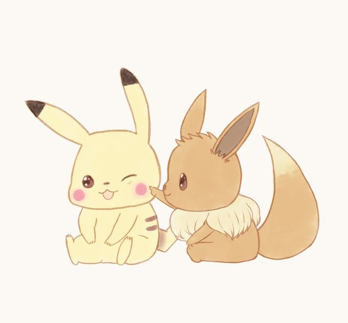 最速 ピカチュウ イーブイ イラスト 簡単