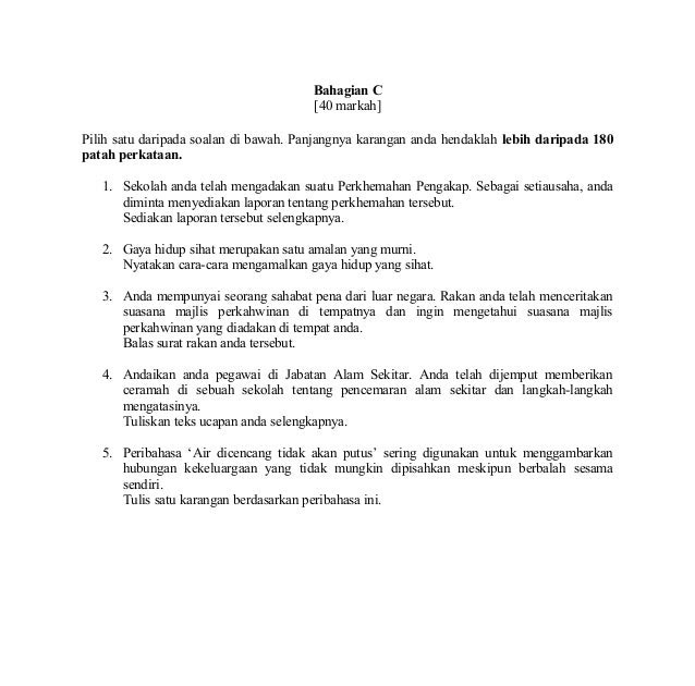 Soalan Amalan Gaya Hidup Sihat - Tersoal o