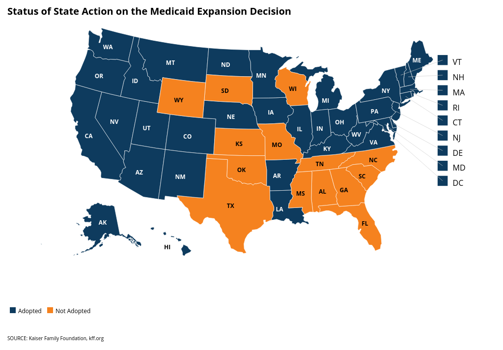 Medicaid coverage is different in. Is The National Resistance To Medicaid Expansion Starting To Crack Nc Policy Watch