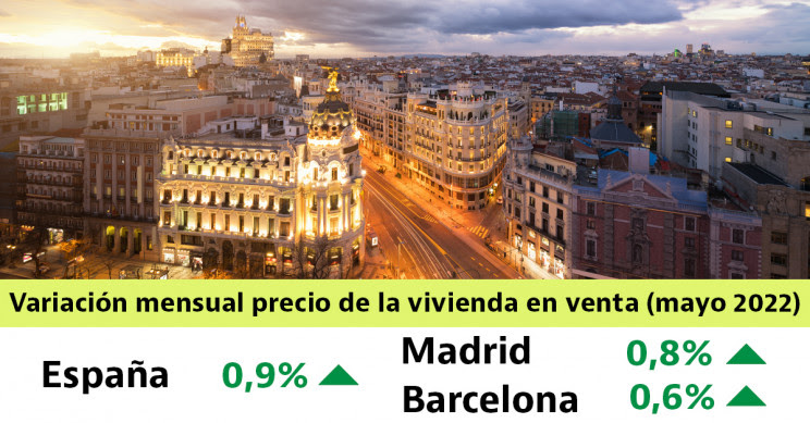 Imagen  - El precio de las casas usadas sube en mayo: Donosti, Madrid, Málaga y Palma, en máximos