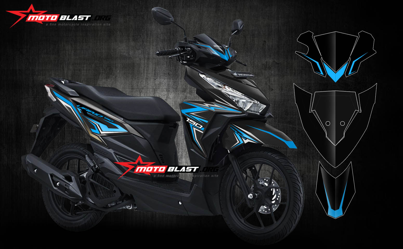 Modifikasi Vario 150 Bali Galeri Motor Vario