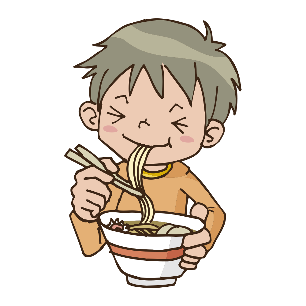 ロイヤリティフリー ラーメン 食べる イラスト 写真素材 フォトライブラリー