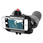 Snapzoom Universal Digiscoping Adapter for iPhone Android and Windows Smartphones. Compatible with Binoculars Spotting Scopes Telescopes and Microscopes.
