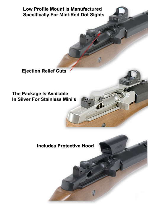 I promptly ordered three extra. Mini 14 Scope Mount And Fastfire Iii Red Dot Scope