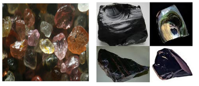 rough permata Proses  Terbentuknya  Batu  Obsidian